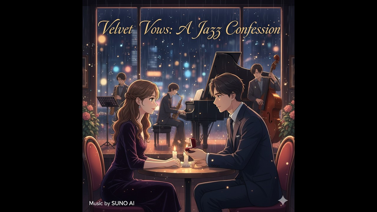 Velvet Vows: A Jazz Confession 🌹 Romantic Jazz for Heartfelt Moments (30 Min)