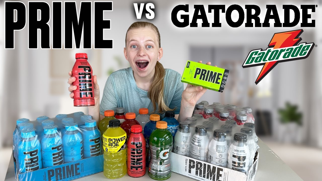 PRIME VS GATORADE