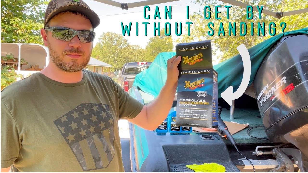 Removing Oxidation on Boat Gelcoat  | Buffing | Wet Sanding