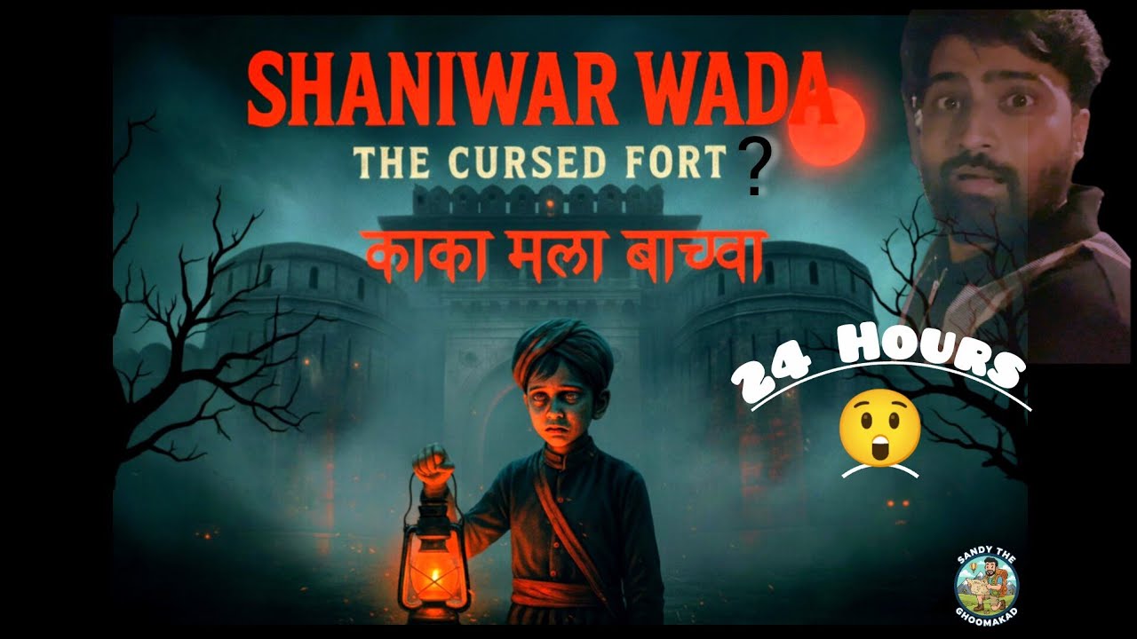 Kaka Mala Vachva 🥺What Happens at Shaniwar Wada After Dark 😱 | 24 Hour Pune Fort Experience😳