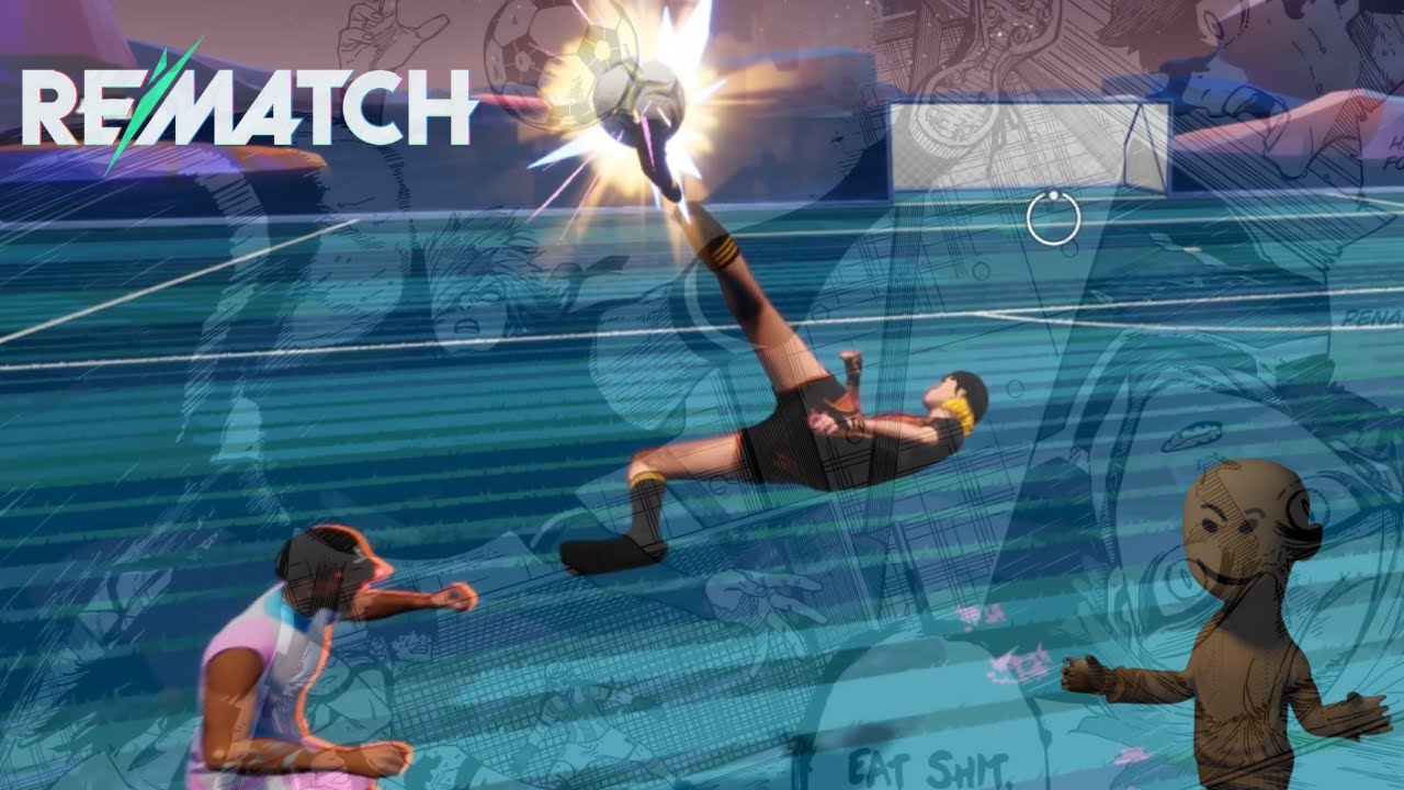 Rematch na virada e a luta pela bola