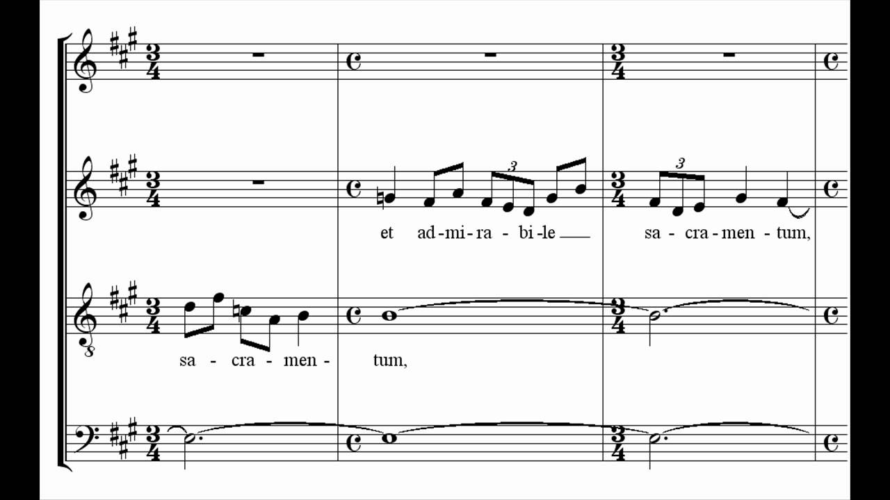 Busto - O magnum mysterium - Grex vocalis