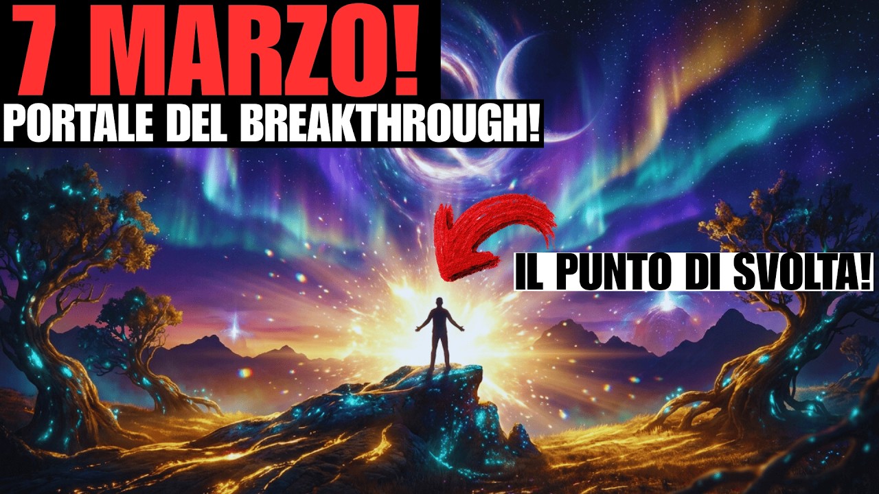 IL PORTALE DEL 7 MARZO SI APRE — La Porta Che Non Si Muoveva Si È Sbloccata e Tutto Sta Cambiando