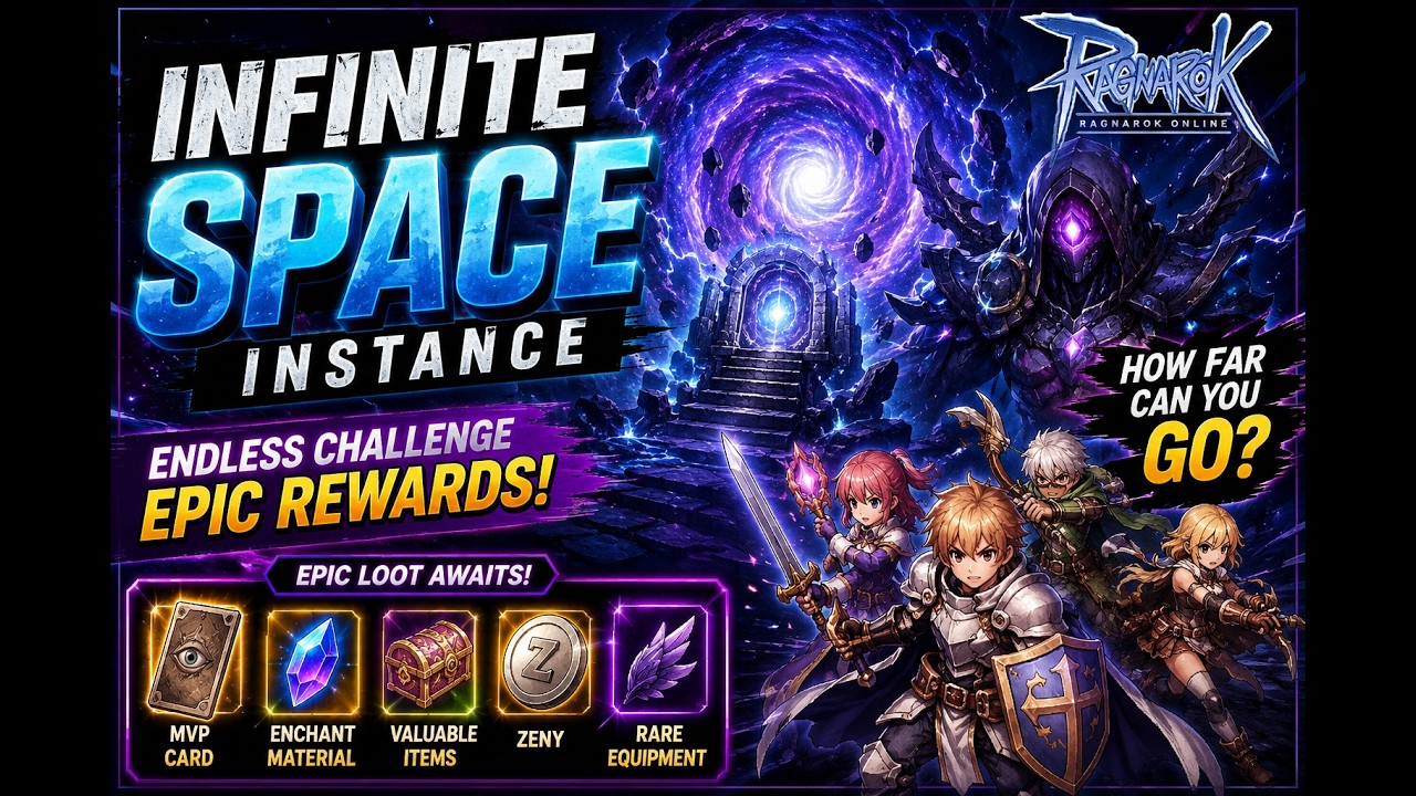 IRO - INFINITE SPACE INSTANCE -  3 HRS CD #ragnarok
