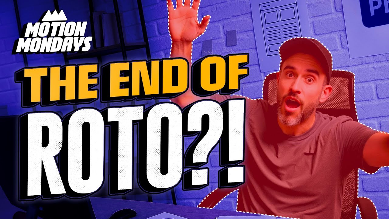 Adobe's New One-Click Rotoscope + FREE Blender Puppet Rig | Motion Mondays