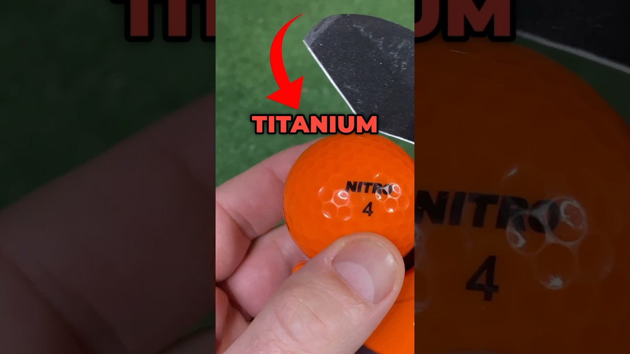 ЧТО ВНУТРИ МЯЧЕЙ ДЛЯ ГОЛЬФА NITRO? #гольф