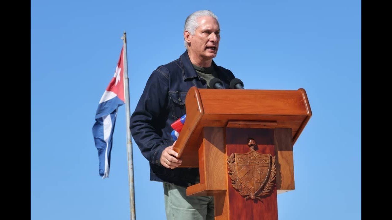 Intervención del presidente Miguel Díaz-Canel en acto de condena a la agresión militar a Venezuela.