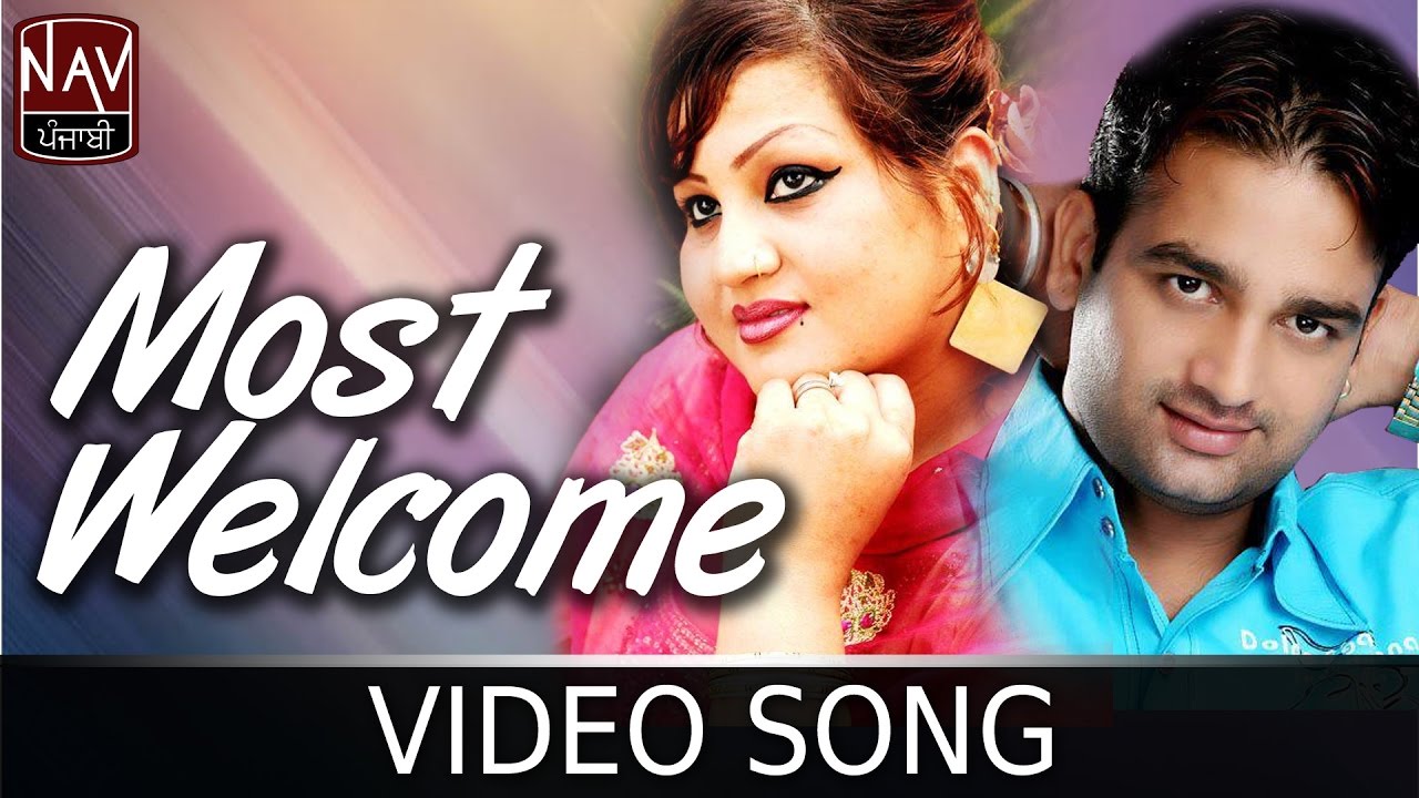 Most Welcome | Jashandeep & Parveen Bharta | Superhit Punjabi Song | Official Video | Nav Punjabi