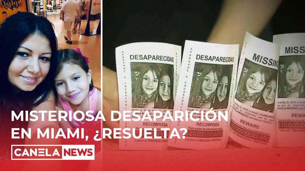 ¿Crimen familiar? Investigan desaparición de madre e hija en Miami