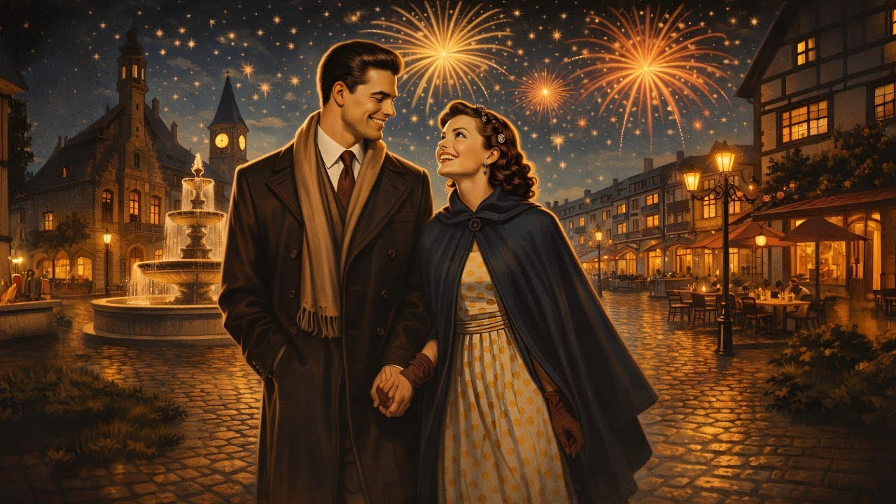 Romantic Evening Jazz ✨ Soft Vintage Tunes for Quiet Nights, Warm Lights, and Shared Moments