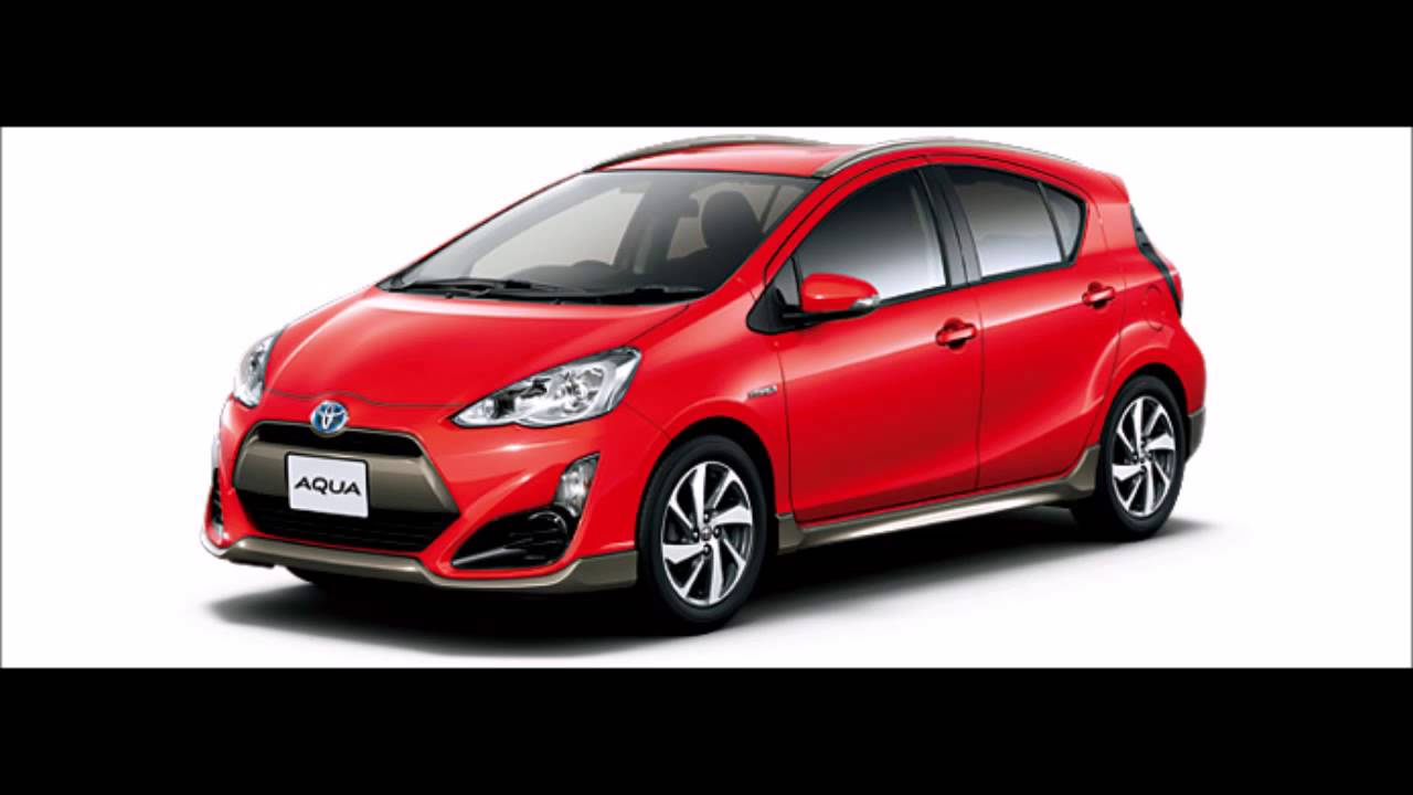 2015  TOYOTA　New AQUA X-URBAN　マイナーチェンジ　トヨタ　アクア