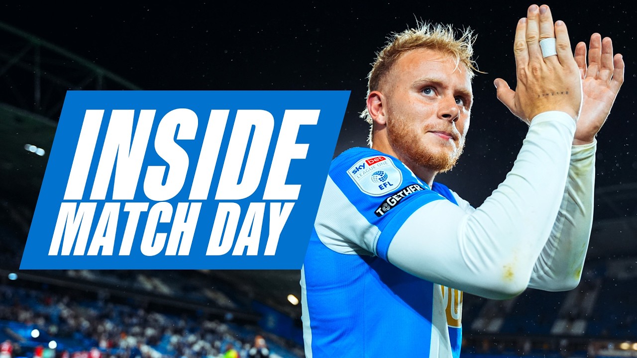 HUDDERSFIELD TOWN VS DONCASTER ROVERS | INSIDE MATCH DAY | GW4