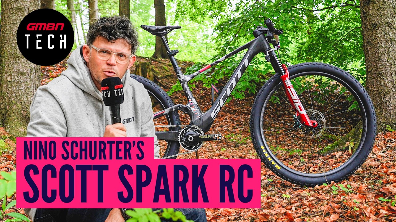 A Bike Fit For The GOAT! | Nino Schurter's Scott Spark RC