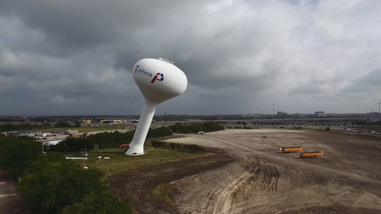 Plano Water Tower Demolition