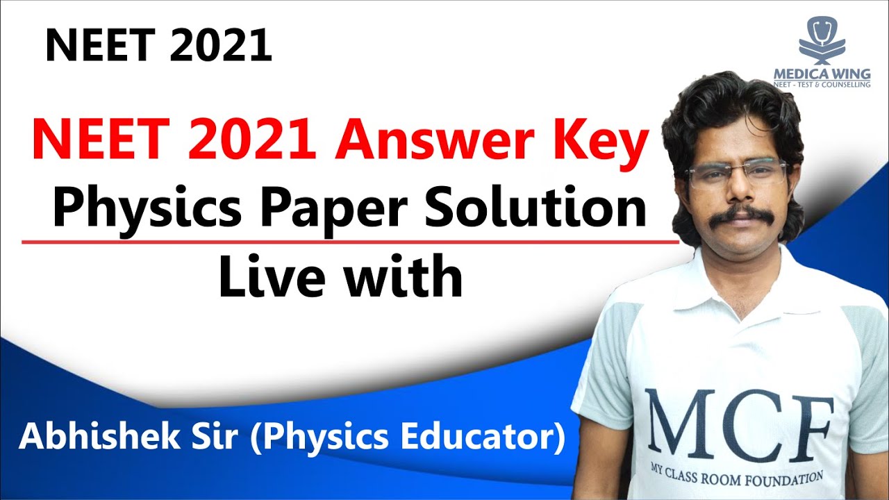 NEET (UG) 2021 Paper Live Discussion with Solutions | NEET 2021 Answer Key & Solutions