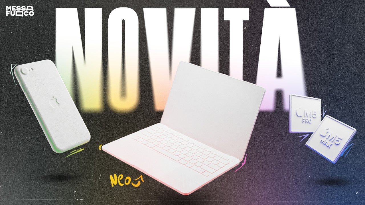 MacBook PRO M5 PRO/MAX: CAMBIA TUTTO, ecco perché