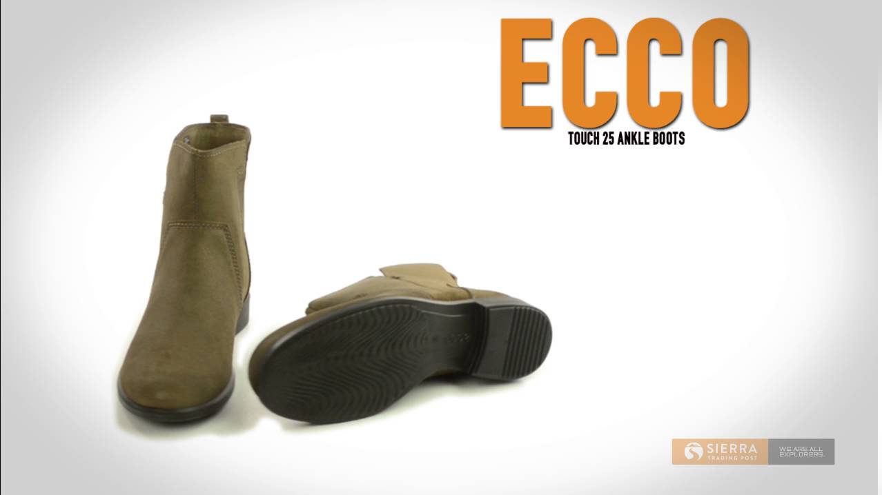ECCO Touch 25 Ankle Boots - Oiled Suede (For Women)