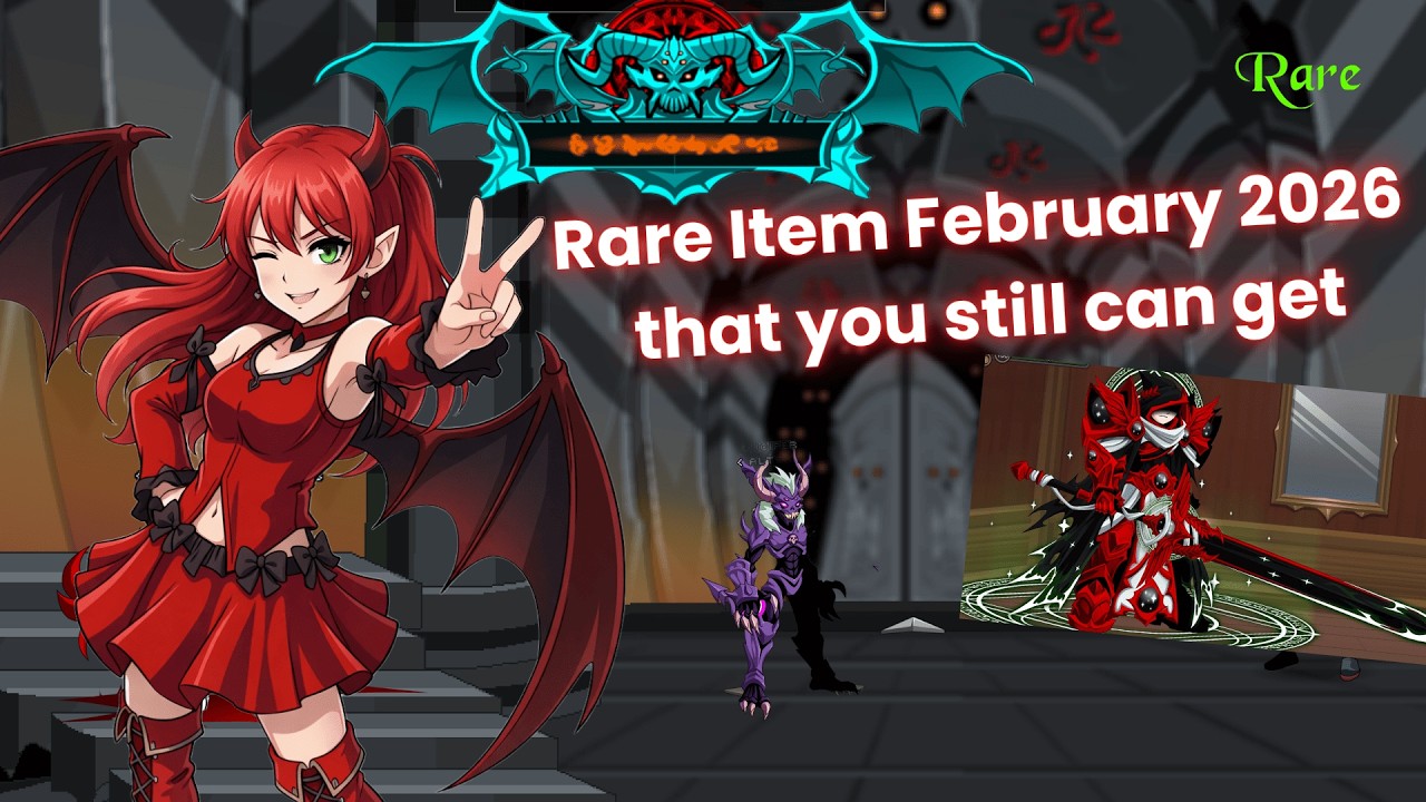 AQW RARE ITEMS REMINDER AND RECAP 🔔  | Some Obtainable Until Feb 20, 2026 (Drop Recap)