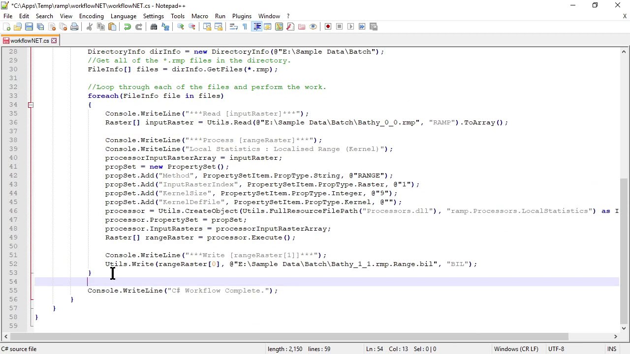 Implement workflows using C# .NET