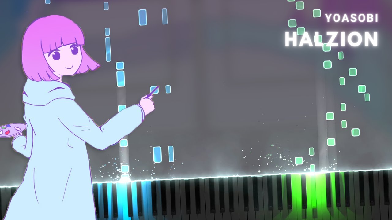 Halzion by YOASOBI | Piano tutorial