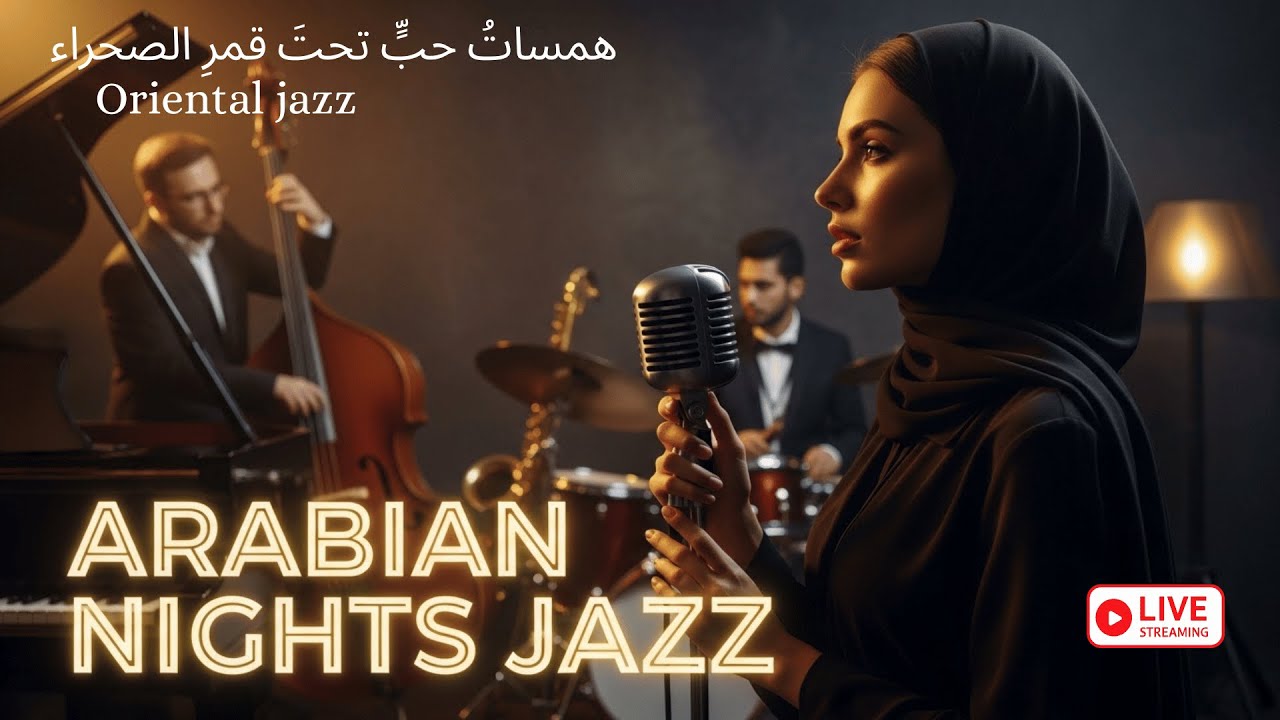 Arabian Nights Jazz Fusion 🌙 | Smooth Western & Arabic Jazz Experience
