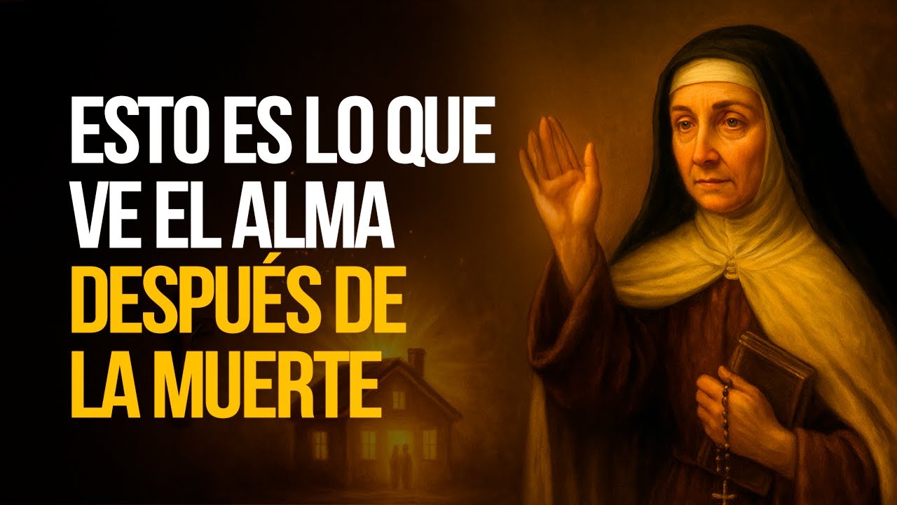 🕯️ LO QUE EL ALMA VE EN LOS PRIMEROS MINUTOS TRAS MORIR — SANTA TERESA LO EXPLICA