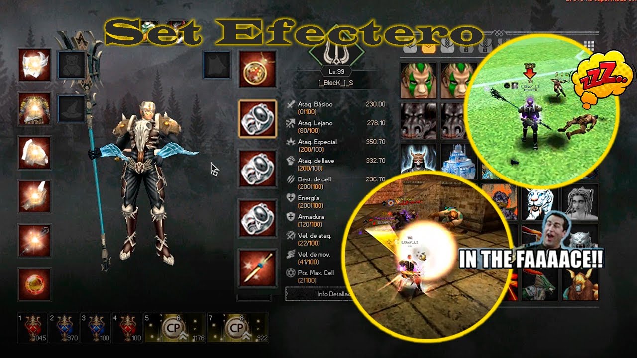 RAKION | EL MEJOR SET EFECTERO ? SET PURE WHITE ETERNO | FULL FEAR | JUGANDO Y ANALIZANDO
