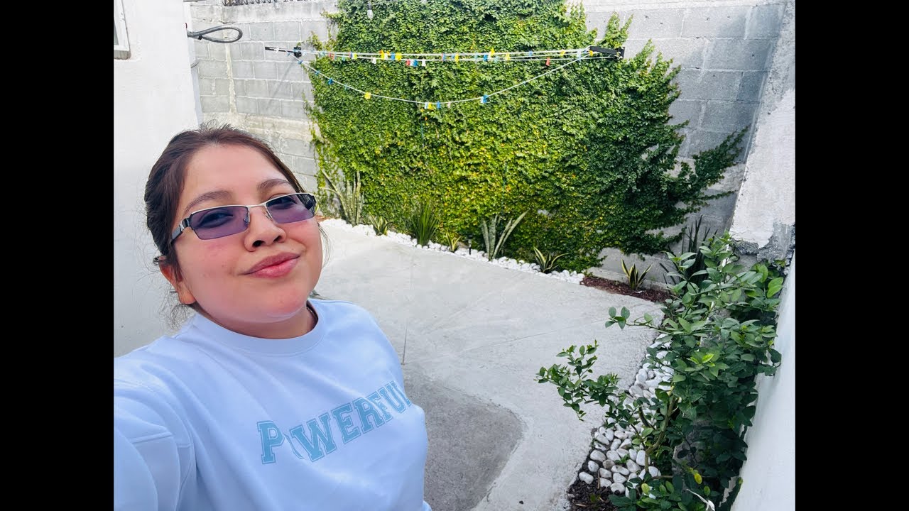 Jardín de casa de Infonavit 3x2 🏠😌