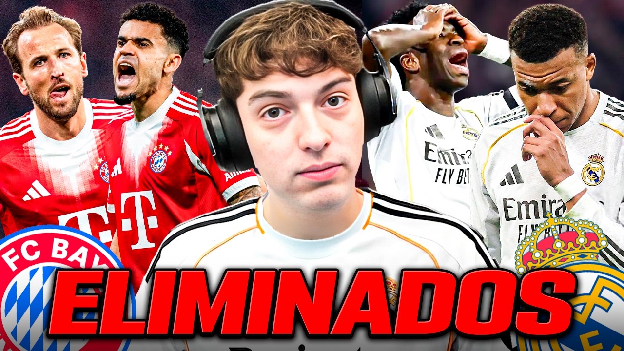 AL REAL MADRID NO LE DA EN CHAMPIONS? OPINION Y REACCION A LA ELIMINACION FRENTE AL BAYERN (2026)