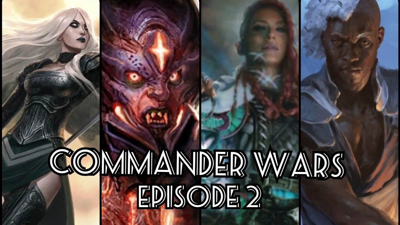 Commander Wars- Avacyn vs Tergrid, God of Fright vs Ob Nixilis, the Fallen vs Wyleth, Soul of Steel