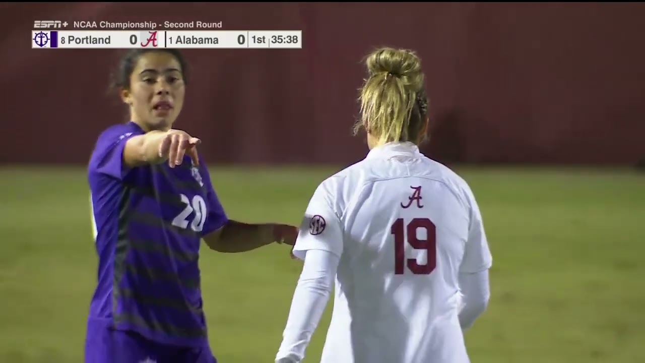 #8 Portland vs  #1 Alabama (Second Round) | Women Soccer Nov 18,2022