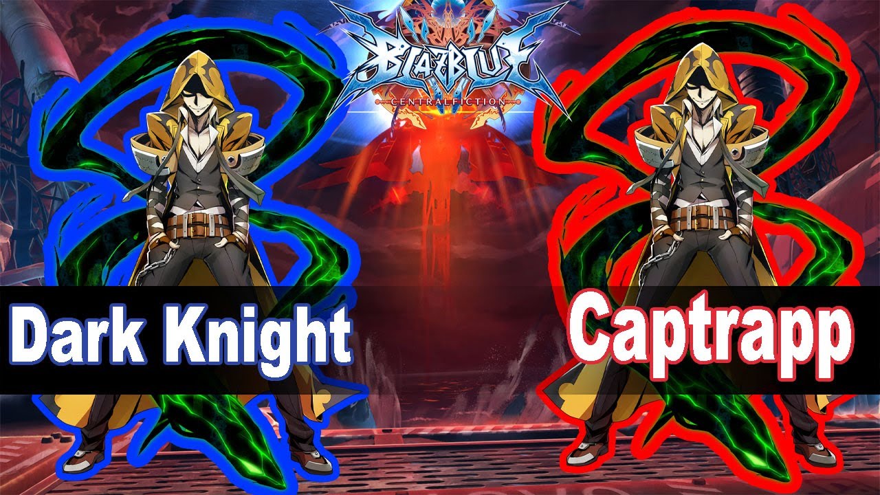 BBCF: Dark Knight (Terumi) vs Captrapp (Terumi) Blazblue Central Fiction Ranked Match