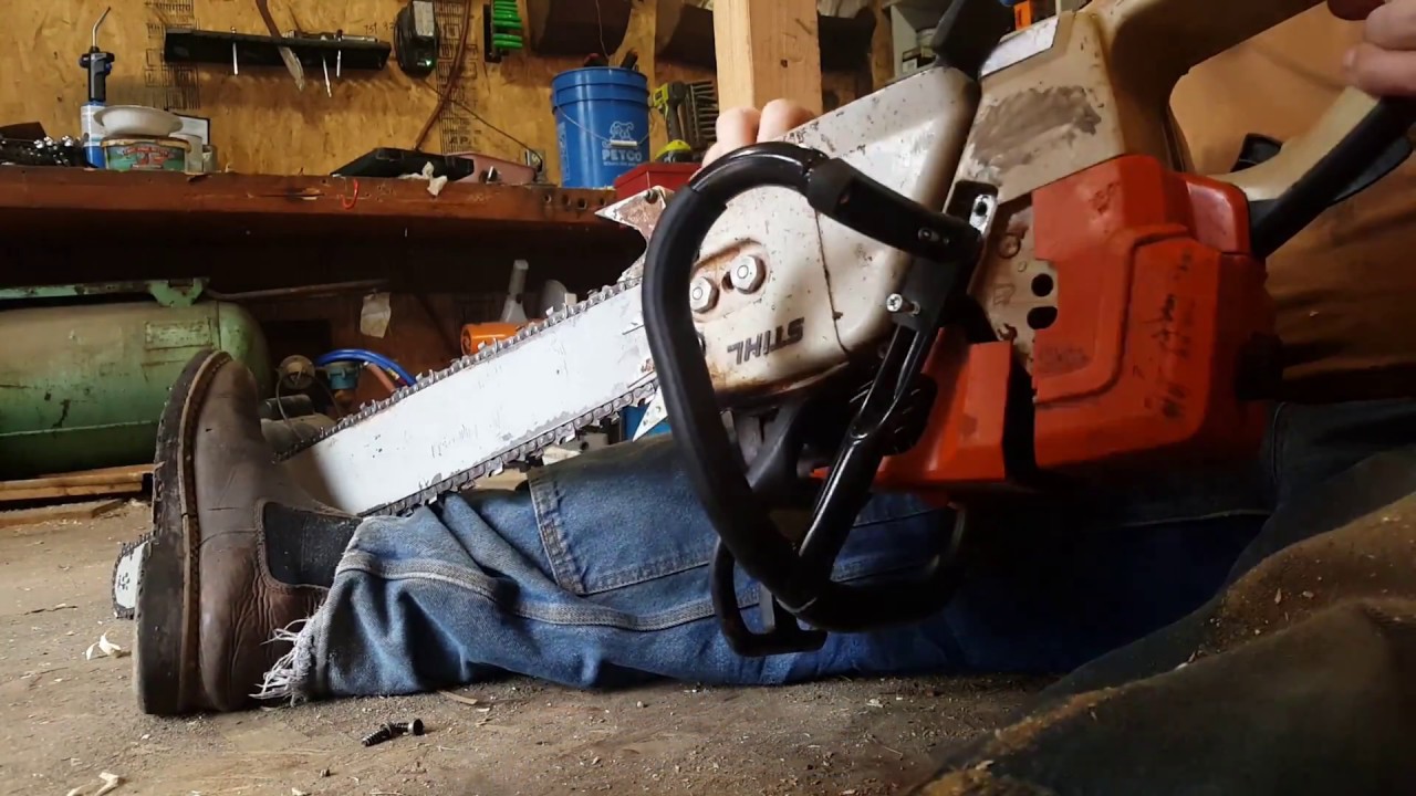 Full wrap handle on MS440