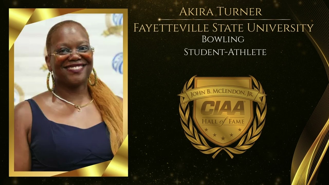 Akira Turner's CIAA HOF Induction