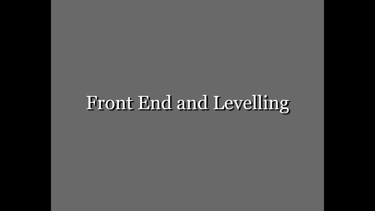 Sumner RV Trailer Walkthrough - Front end and Levelling