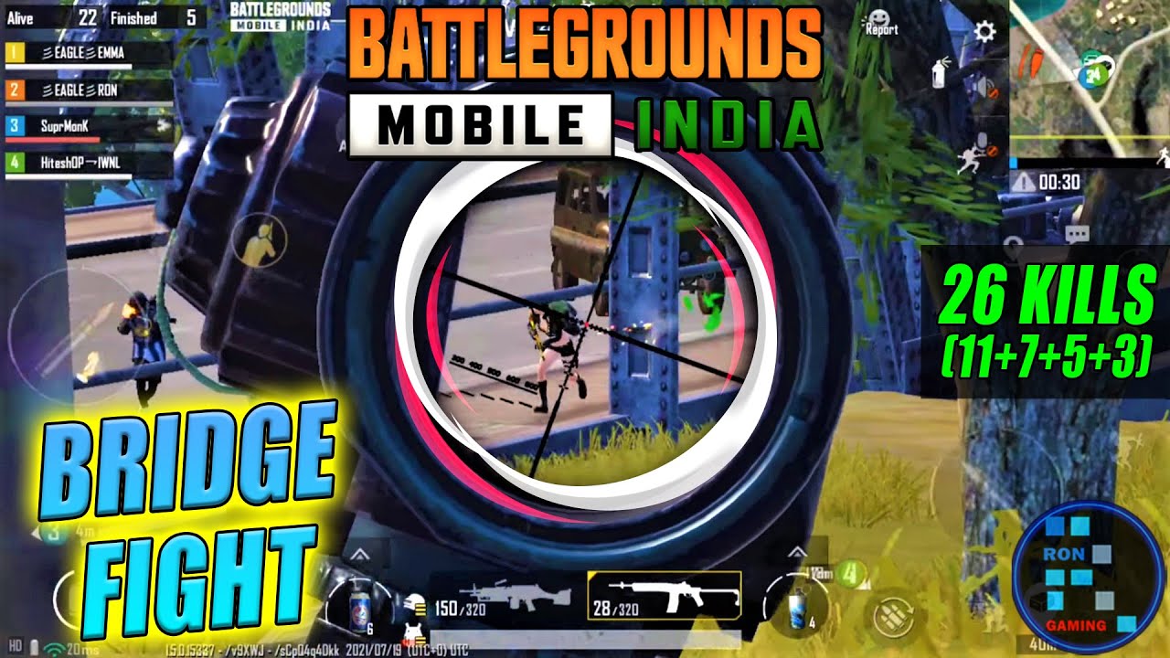 BGMI | We Attack To The Bridge Campers From Behind And Had Intense Fight