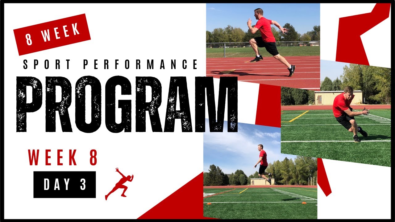 8 Week Sport Performance Program (Wk 8: Day 3) | Simple Speed Coach