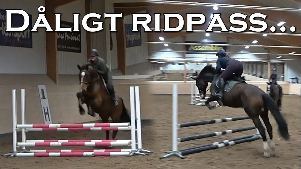 Misslyckat ridpass & Haul fr&aring;n J&ouml;nk&ouml;ping Horse Show - Stallvlogg