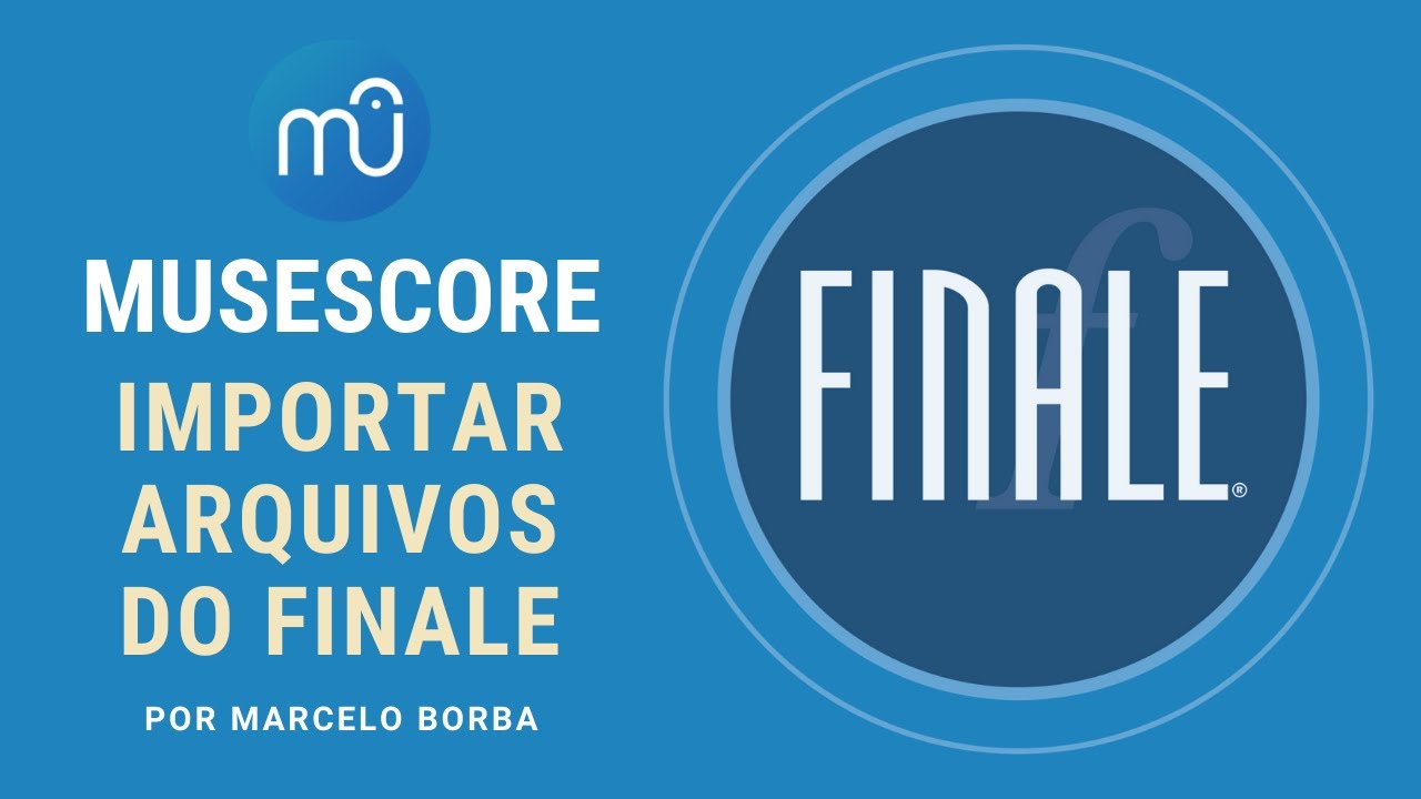 FINALE #FREE PARA ABRIR ARQUIVOS .MUS E CONVERTER PARA XML (MUSESCORE)