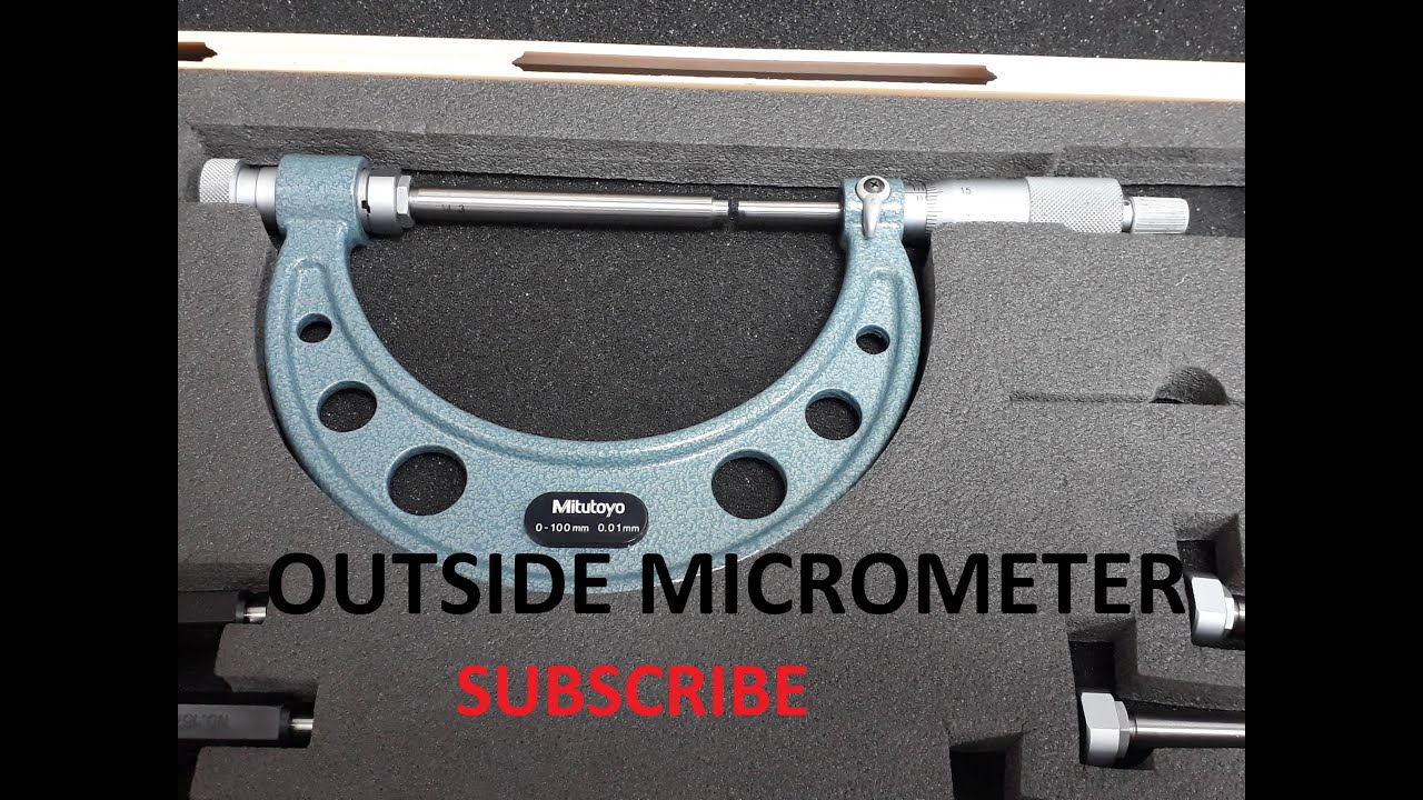 HOW TO USE AND MEASURE OUTSIDE MICROMETER | Rotating & Static Equipments