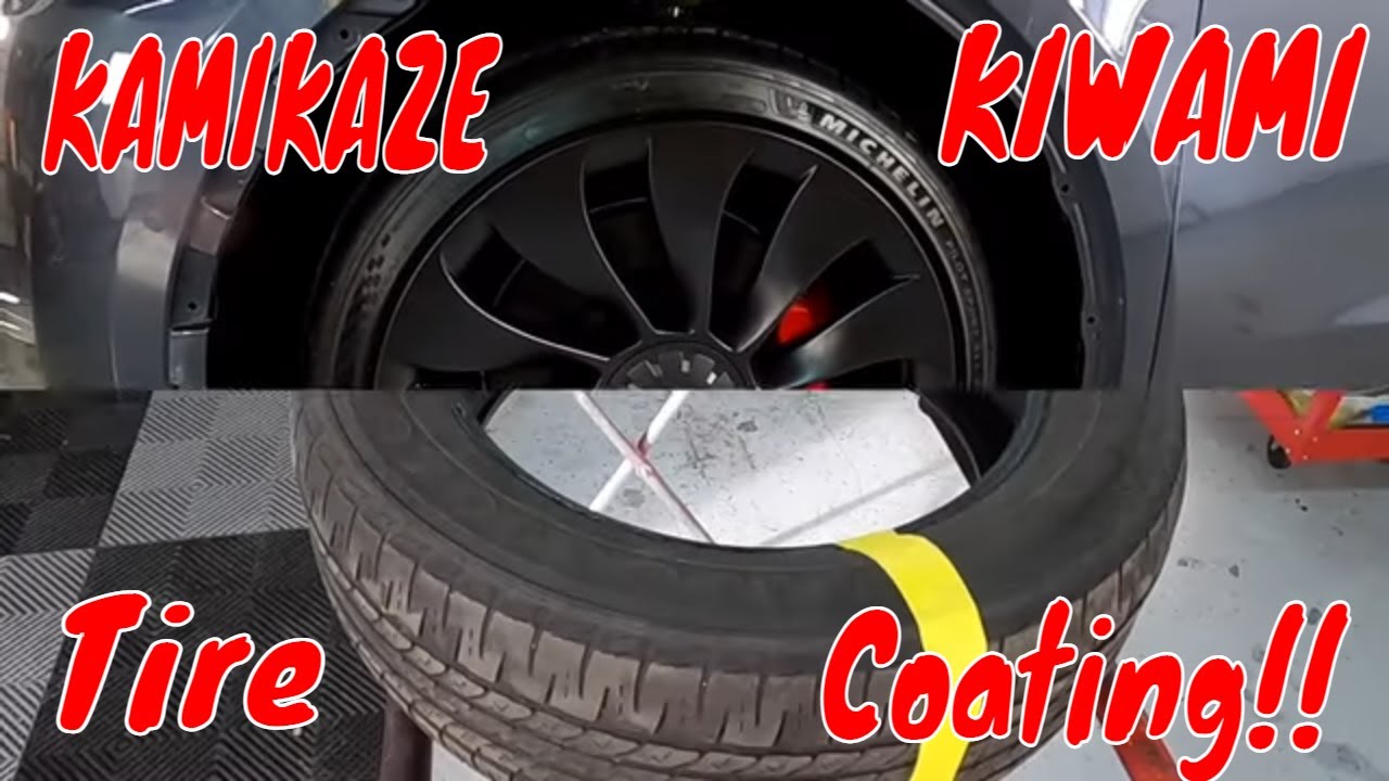 Kamikaze Collection No. 6 Kiwami Tire Coating!! Another Crazy IMPRESSIVE Balm!