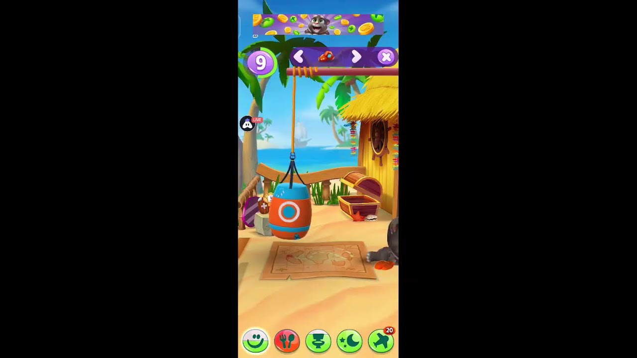 English My Talking Tom 2 : 👍 Good stream | Playing Solo | Streaming with Turnip