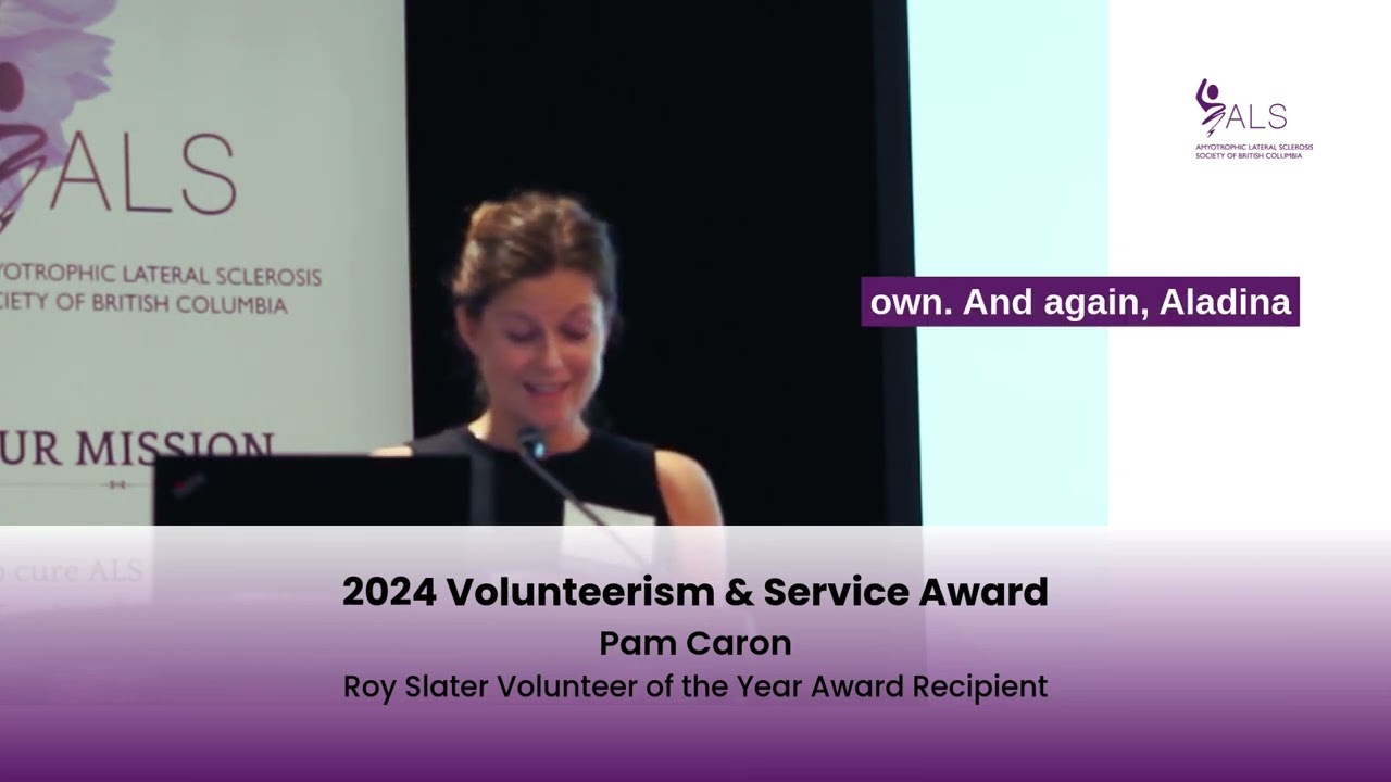 2024 Roy Slater Volunteer of the Year Award - Pam Caron