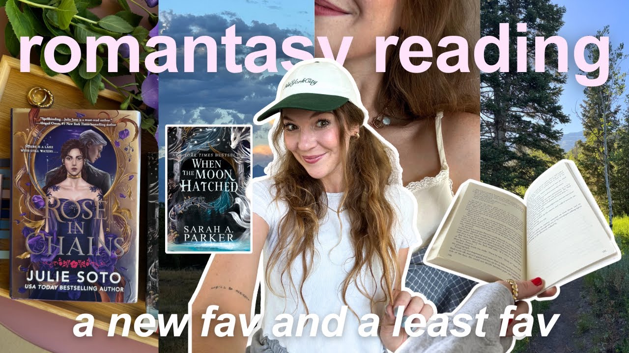 reconnecting with romantasy books....🌄🐉  (not sure how to feel)