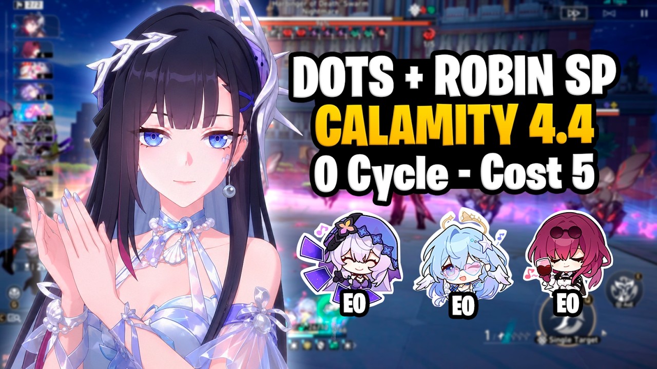 [V5] Dots with Robin Summeretto vs Calamity Starward I 0 Cycle - Cost 5 I HSR MOC 4.4
