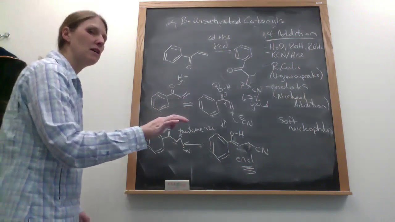 Ch 18 1,4 addition to a,b unsaturated carbonyls