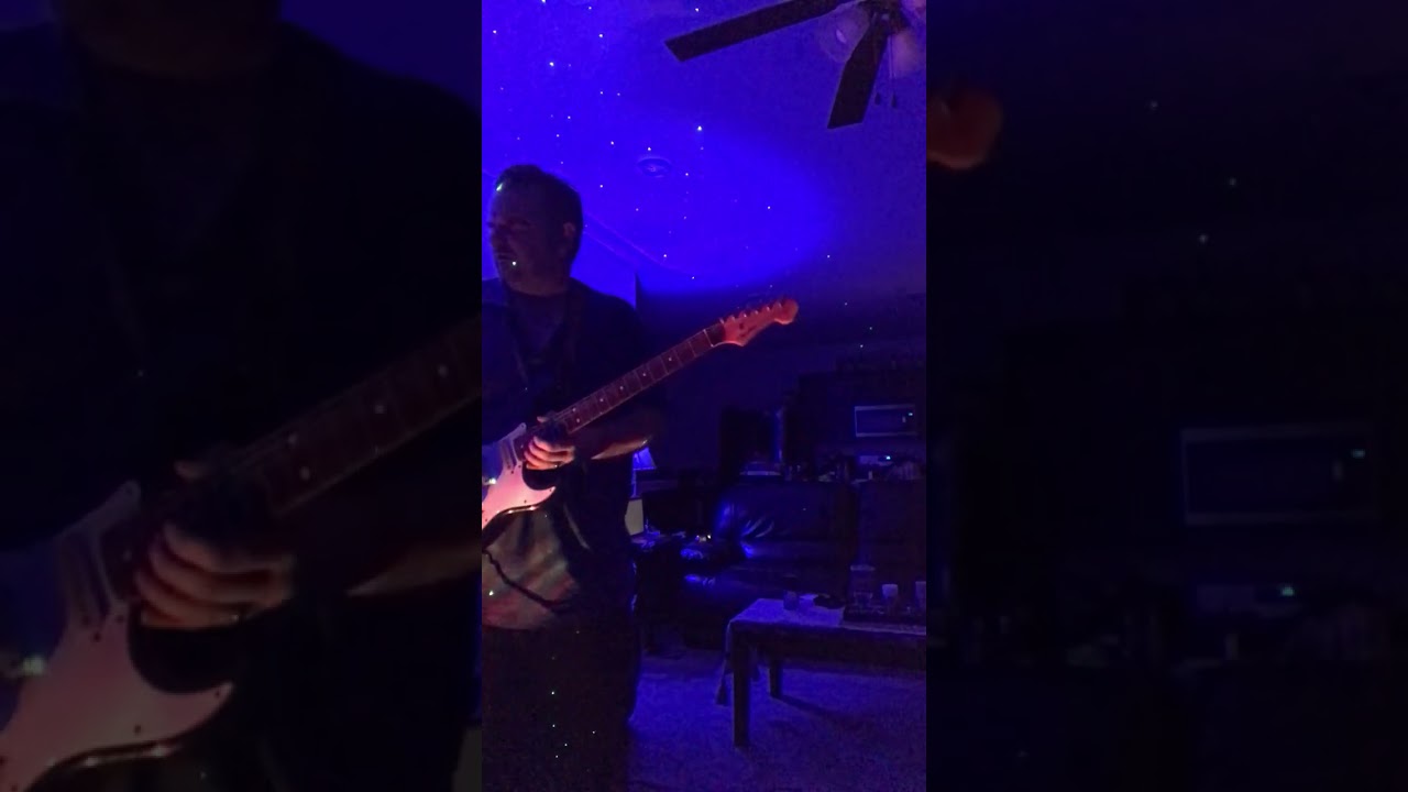 Jeff Johnson, practicing and working on original materials!~