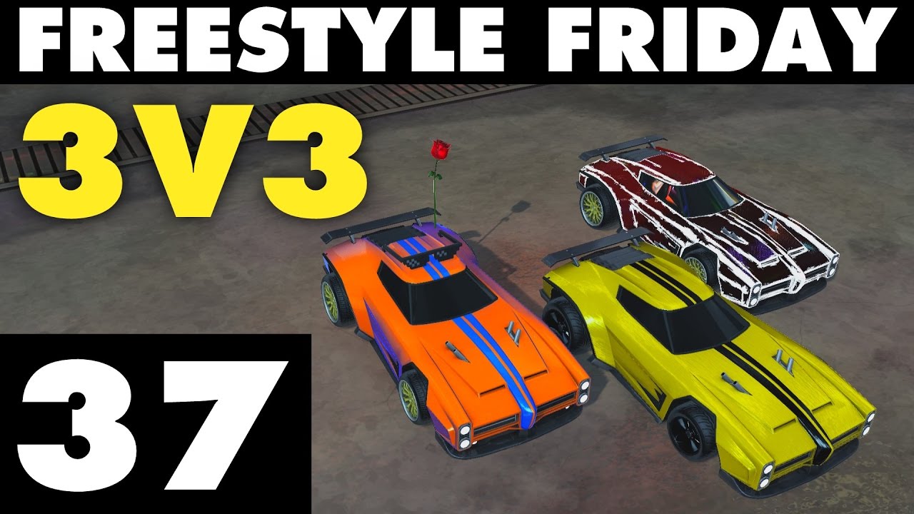 Rocket League | Freestyle Friday 37 | 3v3 (Goals & Fails)