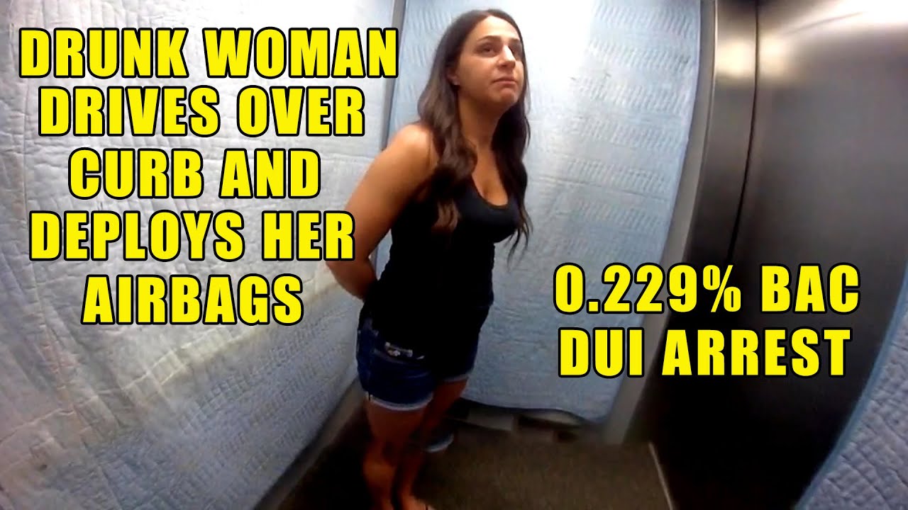 Drunk Woman Found in Empty Parking Lot with Airbags Deployed