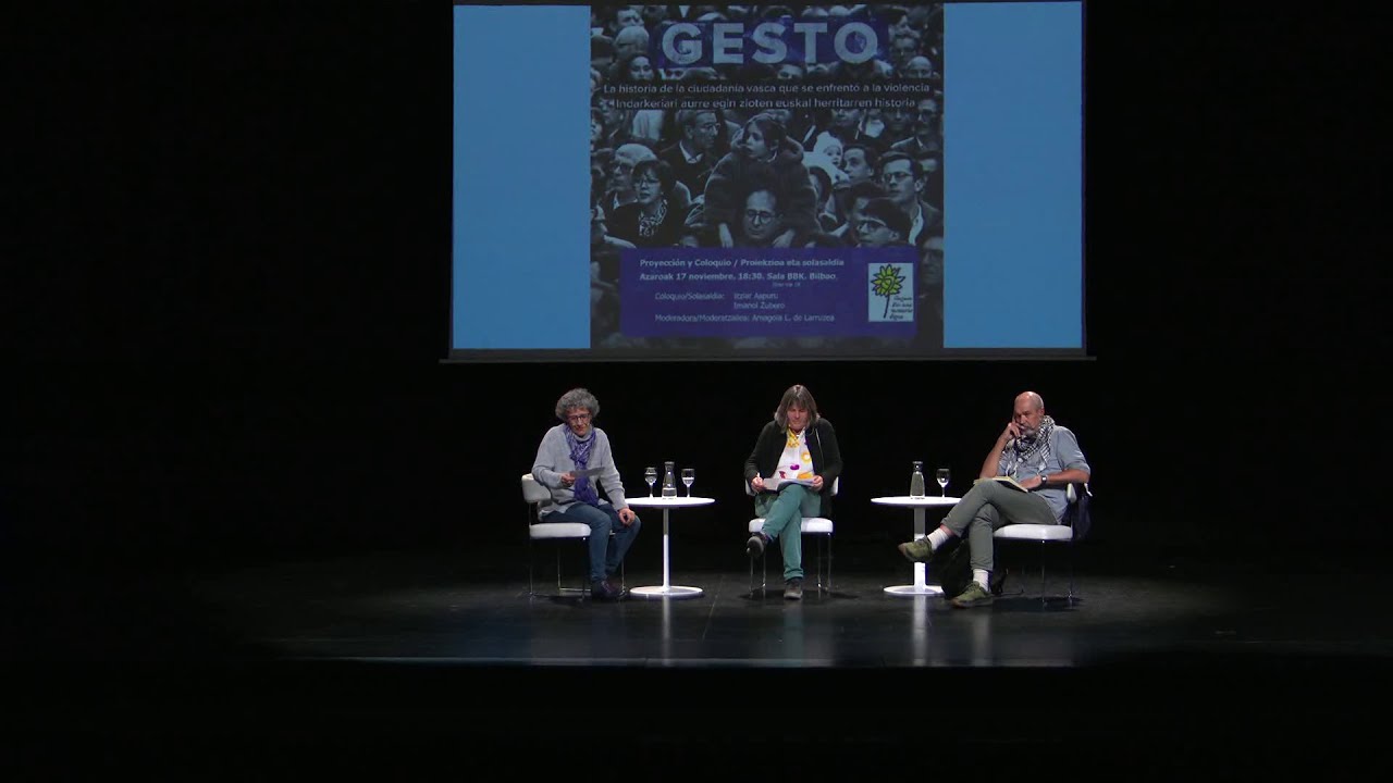 Coloquio 40 aniversario Gesto (Bilbao, 17/11/2025)